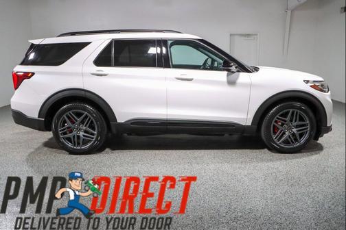 Star White Metallic Tri-Coat 2025 Ford Explorer ST