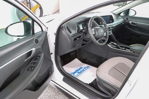 Quartz White 2021 Hyundai SONATA SE