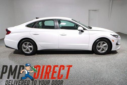 Quartz White 2021 Hyundai SONATA SE