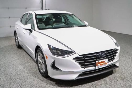 Quartz White 2021 Hyundai SONATA SE