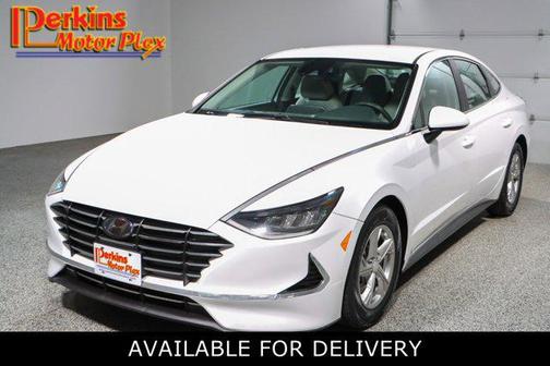 Quartz White 2021 Hyundai SONATA SE