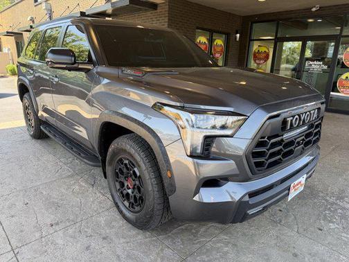 Magnetic Gray Metallic 2024 Toyota Sequoia TRD Pro