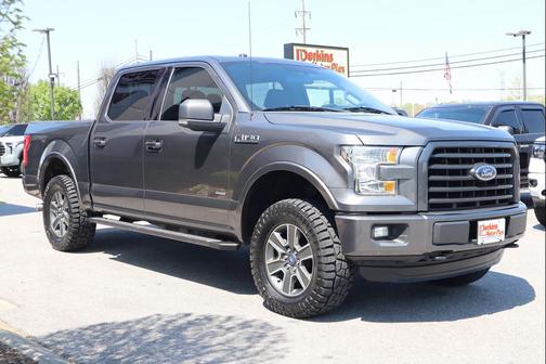 GRAY 2016 Ford F-150 XLT