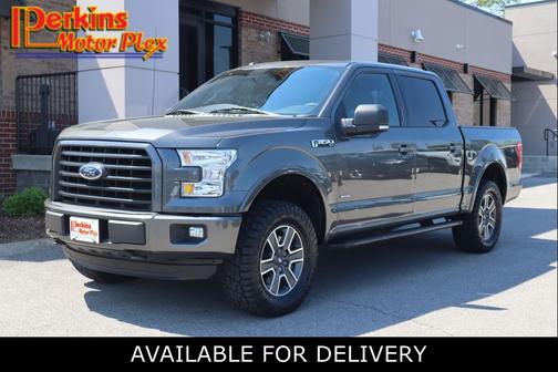 GRAY 2016 Ford F-150 XLT