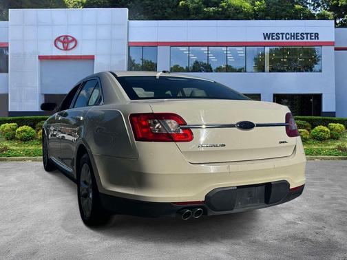 White Suede 2010 Ford Taurus SEL
