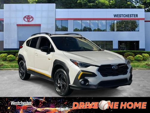 Crystal White Pearl 2024 Subaru Crosstrek Sport