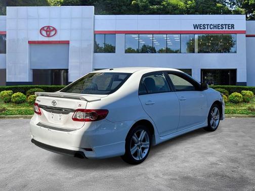 Super White 2013 Toyota Corolla S