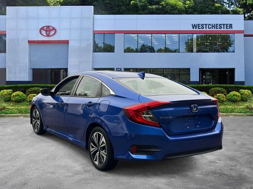 Aegean Blue Metallic 2016 Honda Civic EX-L