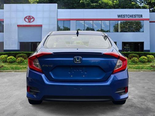 Aegean Blue Metallic 2016 Honda Civic EX-L