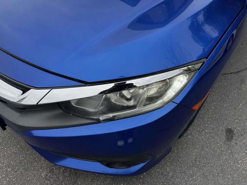 Aegean Blue Metallic 2016 Honda Civic EX-L