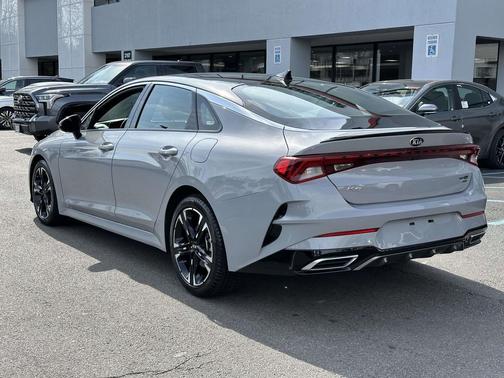 Wolf Gray 2021 Kia K5 GT-Line
