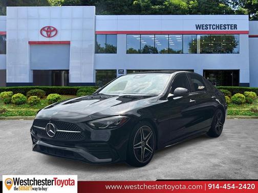Obsidian Black Metallic 2023 Mercedes-Benz C-Class C 300 4MATIC