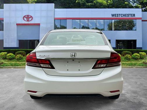 White Orchid Pearl 2014 Honda Civic EX-L