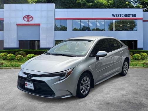 Classic Silver Metallic 2025 Toyota Corolla Hybrid LE