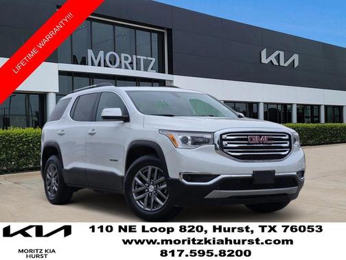 White Frost 2019 GMC Acadia SLT-1