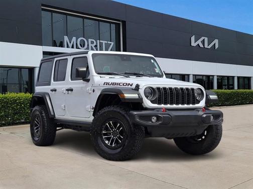 Bright White Clearcoat 2024 Jeep Wrangler Rubicon