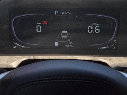 Gray 2024 Kia Telluride EX