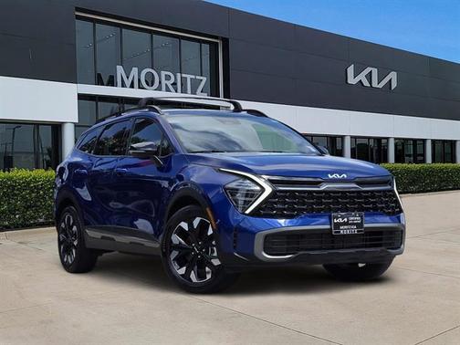 Sapphire Blue 2024 Kia Sportage X-Line