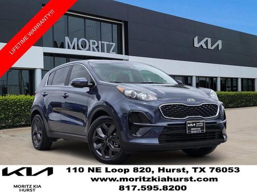 Pacific Blue 2022 Kia Sportage LX