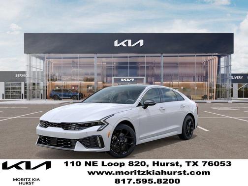 Snow White Pearl 2026 Kia K5 GT-Line