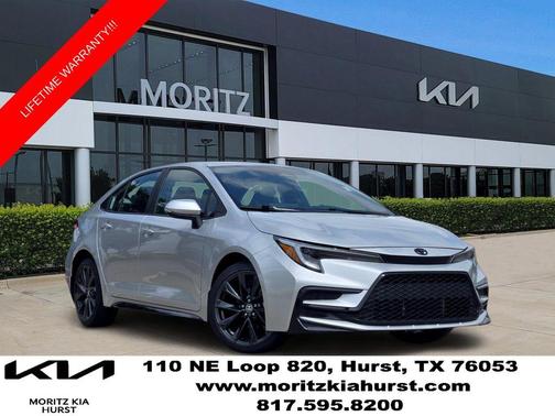 Classic Silver Metallic 2023 Toyota Corolla SE