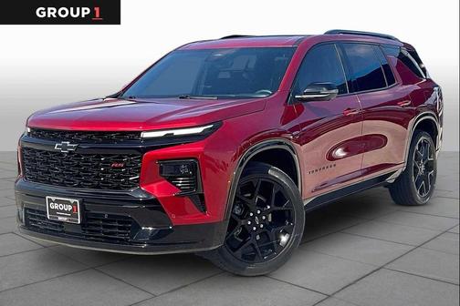 Radiant Red Tintcoat 2024 Chevrolet Traverse RS