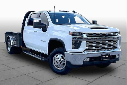Summit White 2022 Chevrolet Silverado 3500 LT