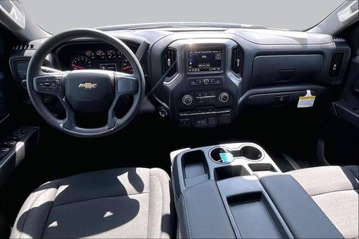 Summit White 2026 Chevrolet Silverado 1500 Custom
