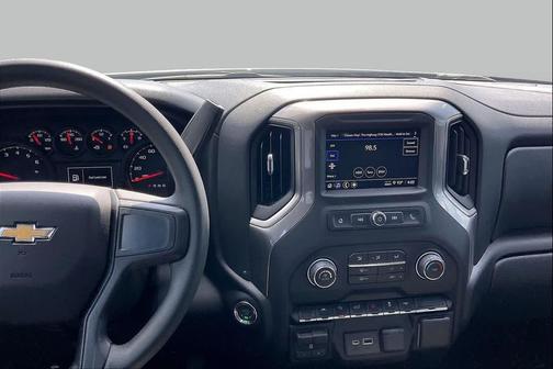 Summit White 2026 Chevrolet Silverado 1500 Custom