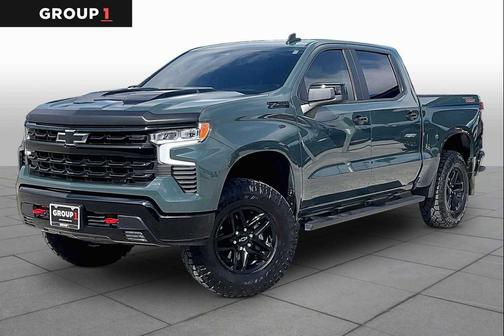 Cypress Gray 2025 Chevrolet Silverado 1500 LT Trail Boss