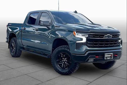 Cypress Gray 2025 Chevrolet Silverado 1500 LT Trail Boss