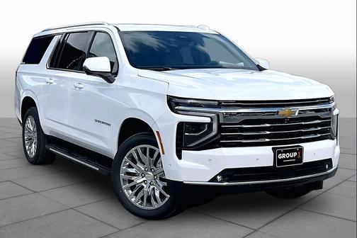 Summit White 2026 Chevrolet Suburban LT