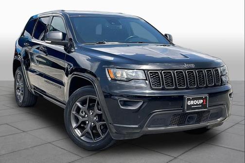 Diamond Black Crystal Pearlcoat 2021 Jeep Grand Cherokee 80th Anniversary 4x4