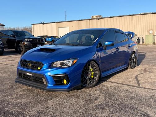 Blue 2018 Subaru WRX STI Base