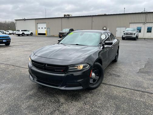 Pitch Black Clearcoat 2018 Dodge Charger Police