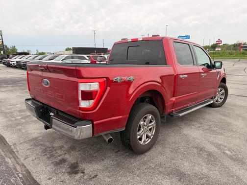 Rapid Red Metallic Tinted Clearcoat 2023 Ford F-150 Lariat