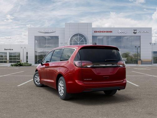 Red 2026 Chrysler Voyager LX