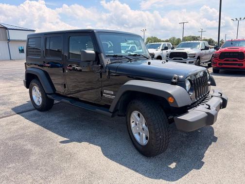 Black Clearcoat 2015 Jeep Wrangler Unlimited Sport