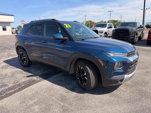 Pacific Blue Metallic 2021 Chevrolet Trailblazer LT