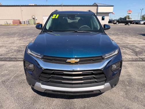 Pacific Blue Metallic 2021 Chevrolet Trailblazer LT