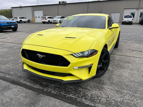 Grabber Yellow 2021 Ford Mustang GT Premium
