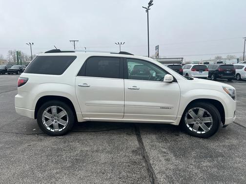 White Diamond Tri-Coat 2015 GMC Acadia Denali