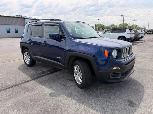 Jetset Blue 2016 Jeep Renegade Latitude
