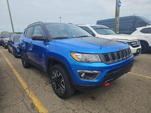 Laser Blue 2020 Jeep Compass Trailhawk