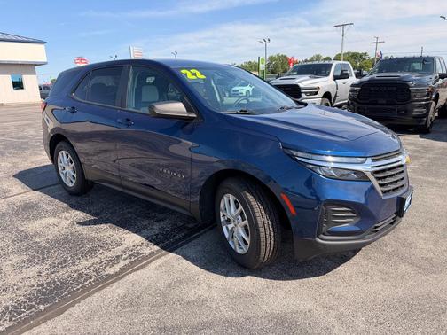 Blue Glow Metallic 2022 Chevrolet Equinox LS
