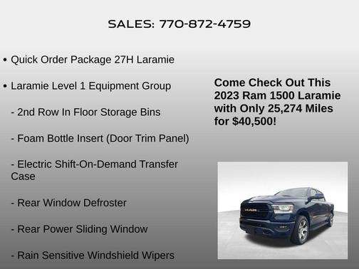 2023 RAM 1500 Laramie