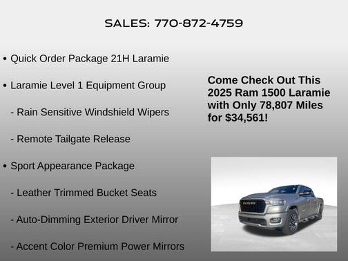 2025 RAM 1500 Laramie