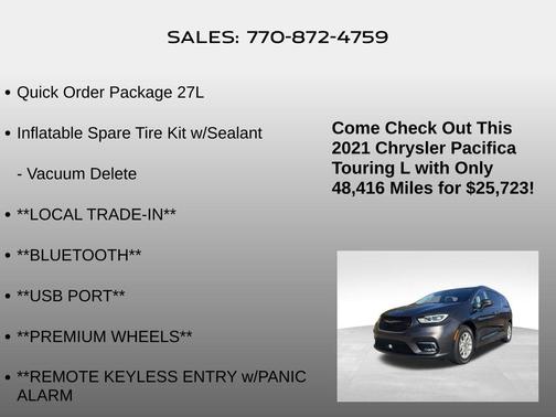 2021 Chrysler Pacifica Touring L