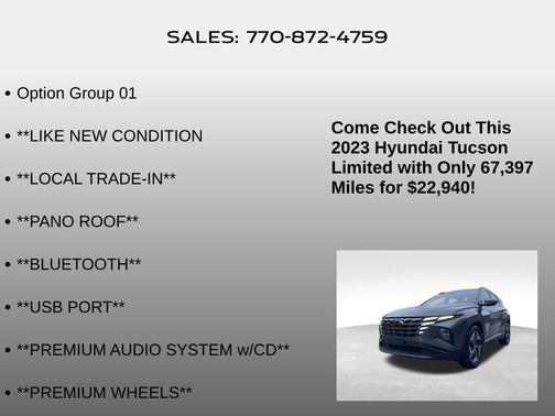 2023 Hyundai TUCSON Limited