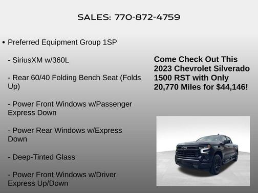 2023 Chevrolet Silverado 1500 RST